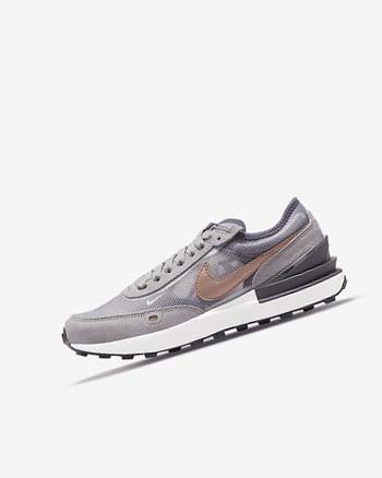 Nike Waffle One Blancos Grises Metal Rojos Marrom | MX 5162
